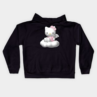 vintage-cat Kids Hoodie